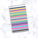 Small Music Dot Stickers